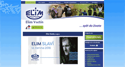 Desktop Screenshot of elimvsetin.cz